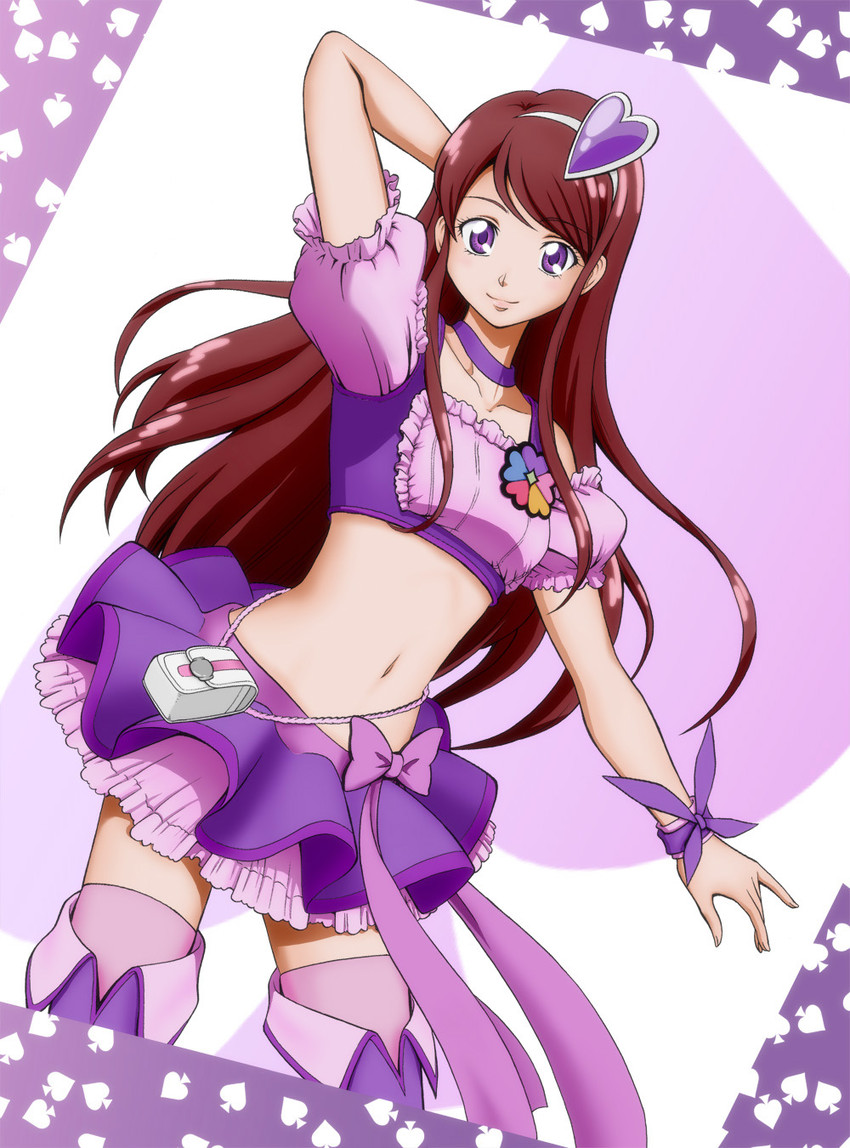 shibuki ran and cure berry (precure and 2 more) drawn by kijinaka_mahiro