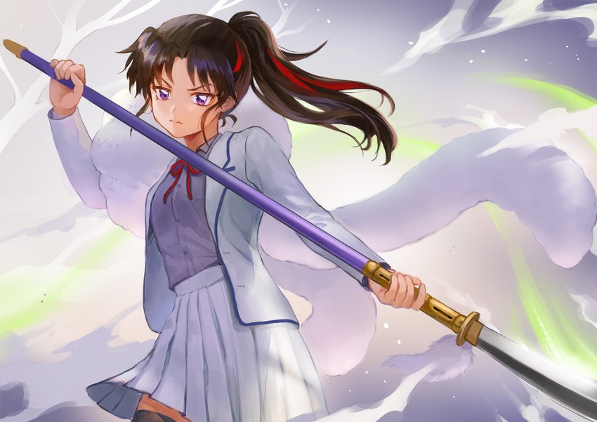 setsuna (han'you no yashahime) drawn by yamaneko_(jyorujyomorieru)