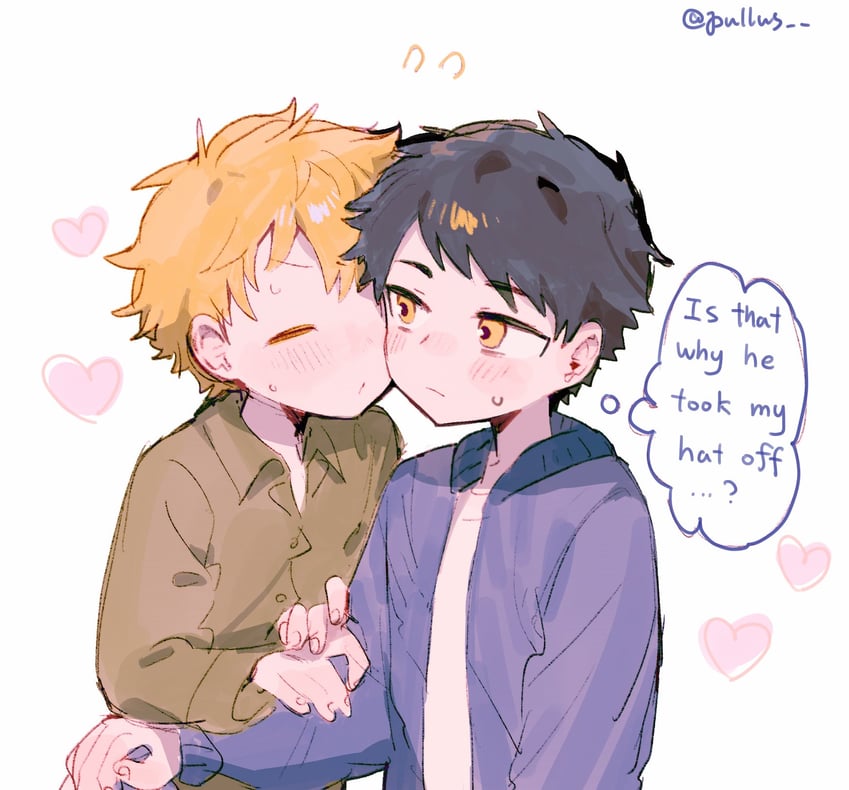 craig tucker and tweek tweak (south park) drawn by pullus