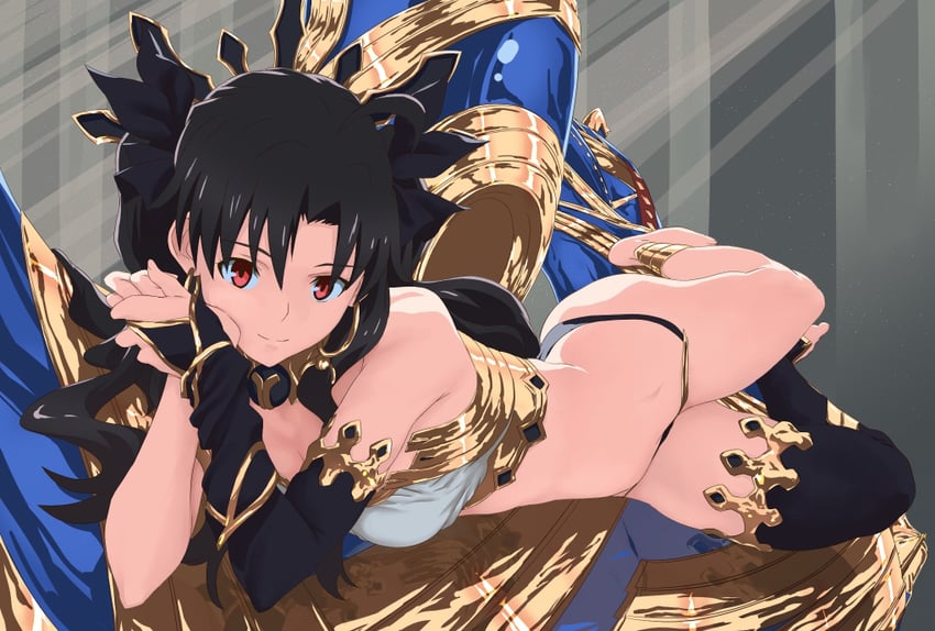 ishtar (fate and 1 more) drawn by aonori_misuji