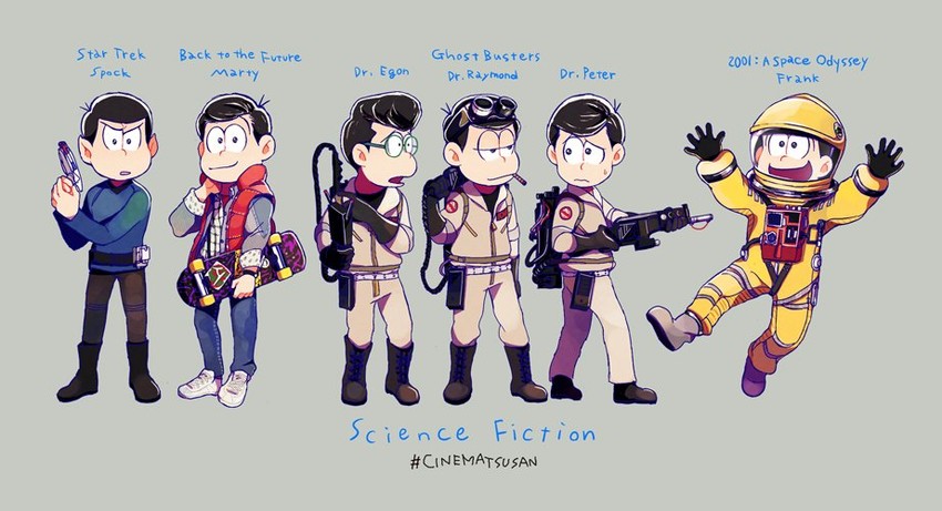 matsuno osomatsu, matsuno karamatsu, matsuno ichimatsu, matsuno jyushimatsu, matsuno choromatsu, and 7 more (osomatsu and 7 more) drawn by tsuyuxxx