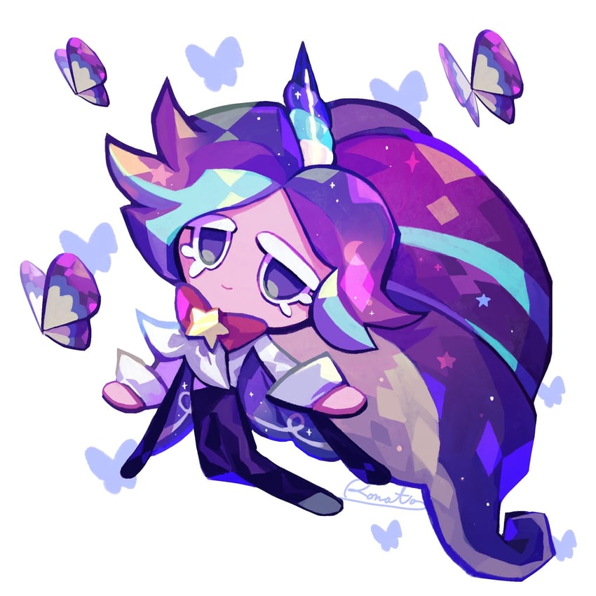 cream unicorn cookie (cookie run and 1 more) drawn by rn9j