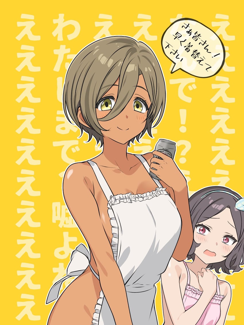ebizuka tomo and rupa (girls band cry) drawn by ohagi_dayooooo