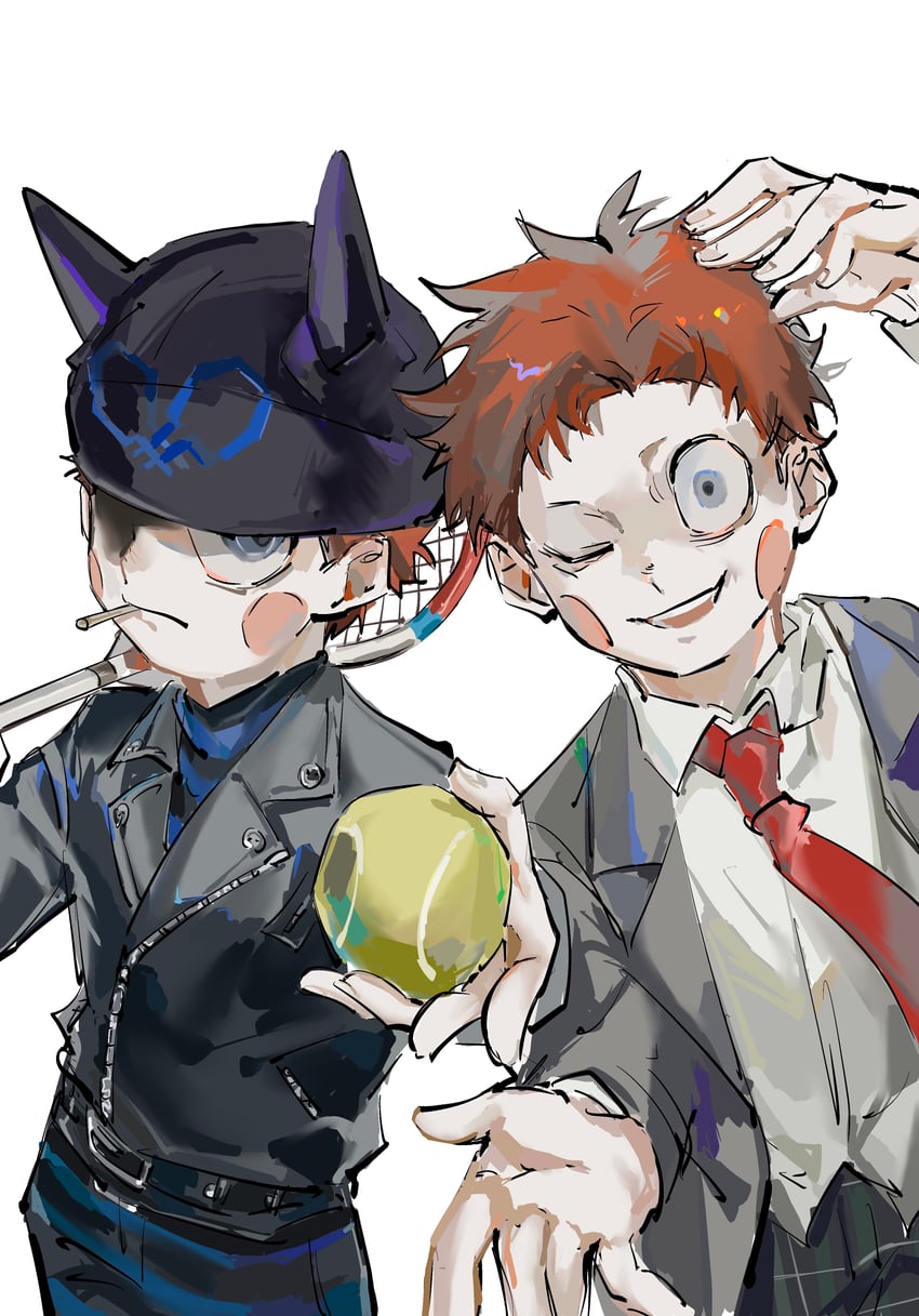 hoshi ryoma (danganronpa and 1 more) drawn by zha_ha