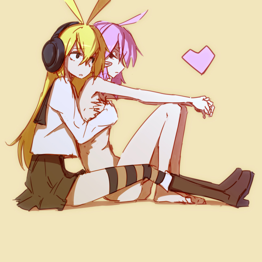 yuzuki yukari and tsurumaki maki (vocaloid and 1 more) drawn by yamadori_seika