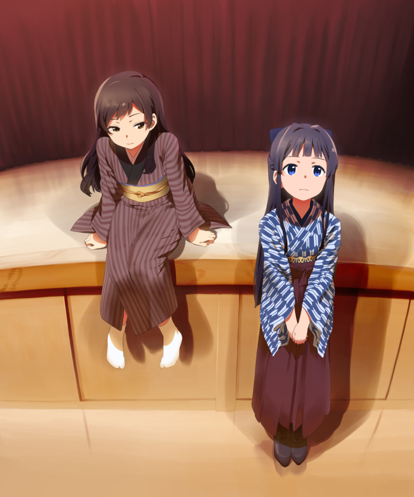 kitazawa shiho and mogami shizuka (idolmaster and 1 more) drawn by pine_(pine-box)