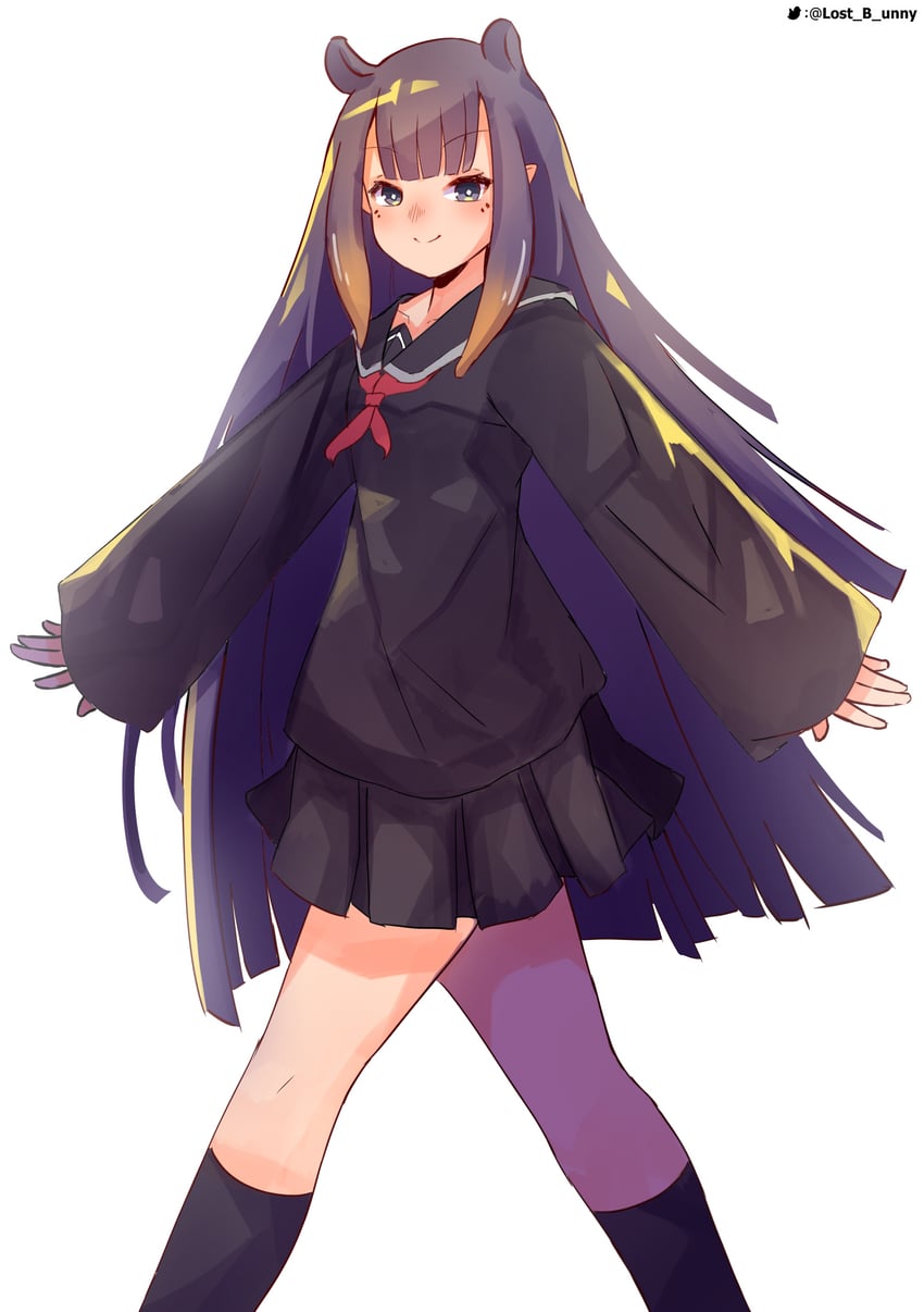 ninomae ina'nis (hololive and 1 more) drawn by lost_b'unny