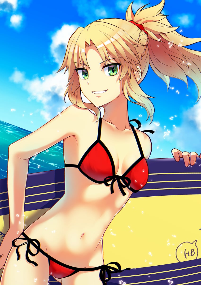 mordred (fate and 1 more) drawn by beni8h