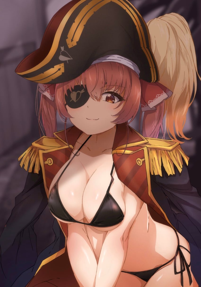 houshou marine (hololive) drawn by hal9500