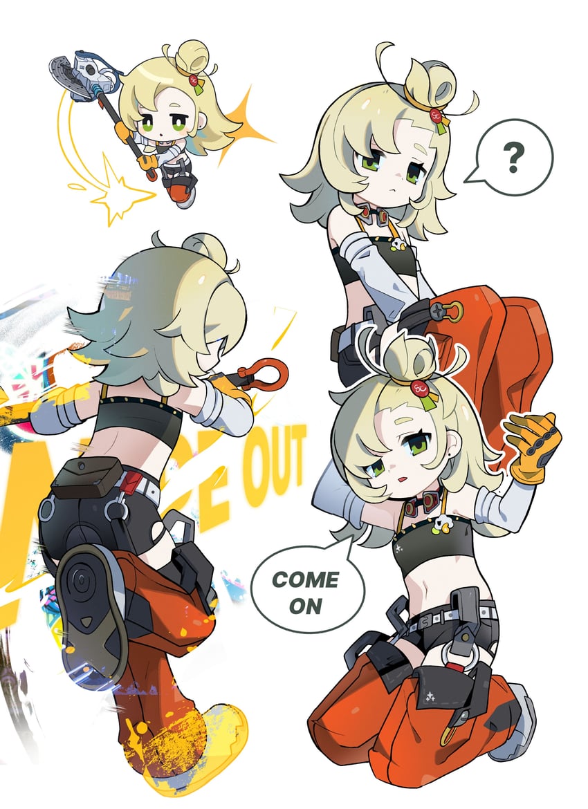 piper wheel (zenless zone zero) drawn by morizo_(morizoshop)