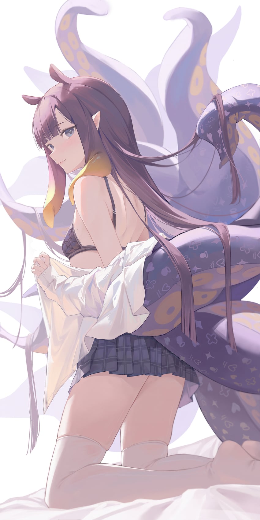 ninomae ina'nis (hololive and 1 more) drawn by midori_fufu