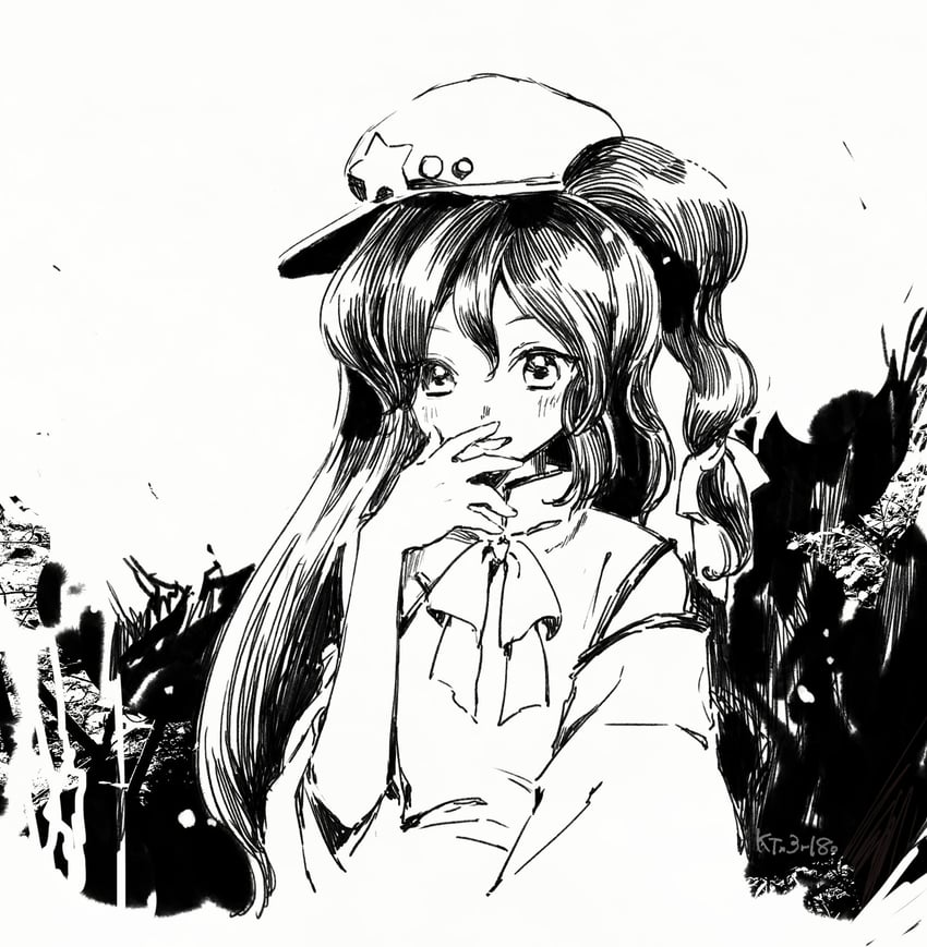 label girl (touhou and 1 more) drawn by kaigen_1025