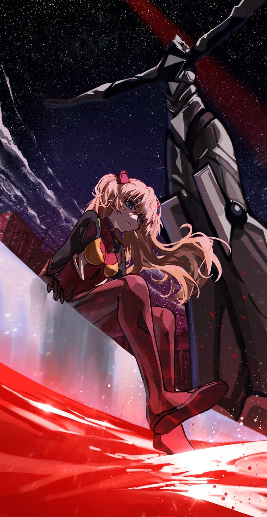 souryuu asuka langley (neon genesis evangelion and 2 more) drawn by kika