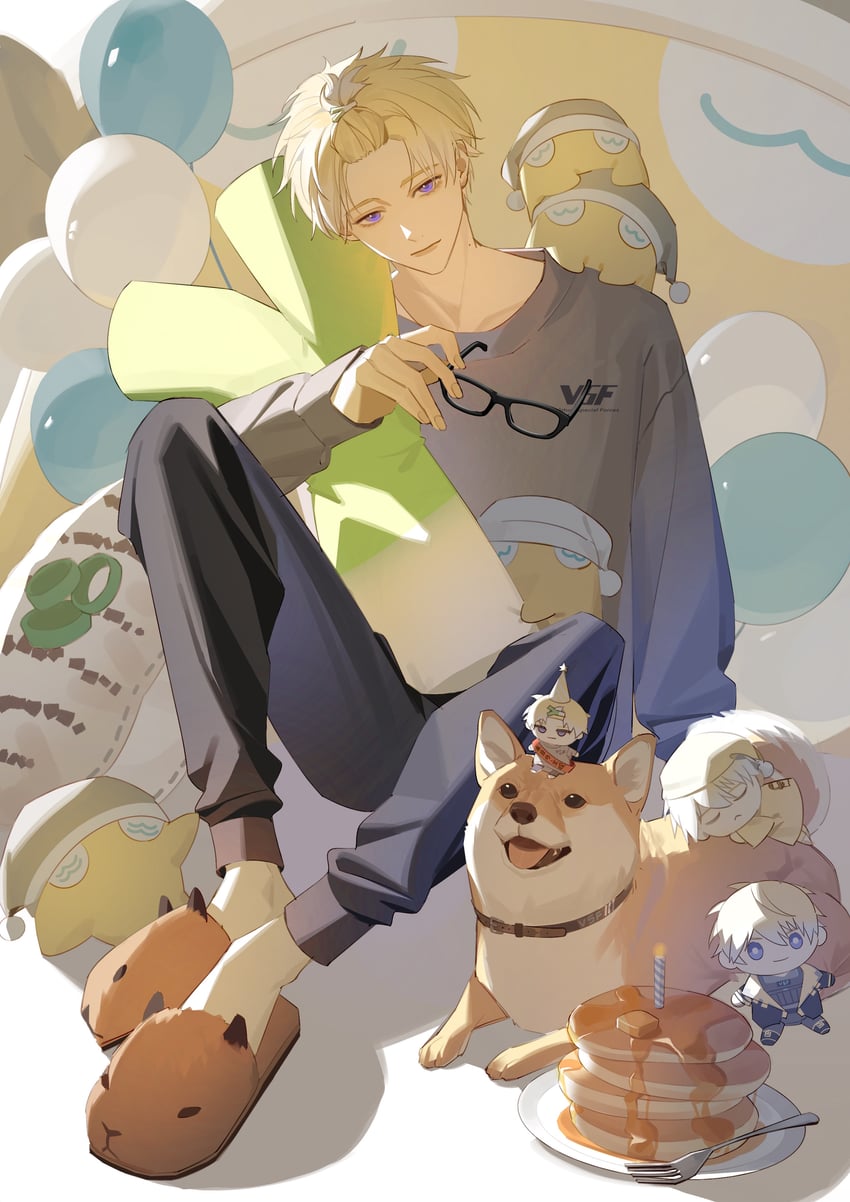 sonny brisko and briskadet (nijisanji and 1 more) drawn by kn_4525