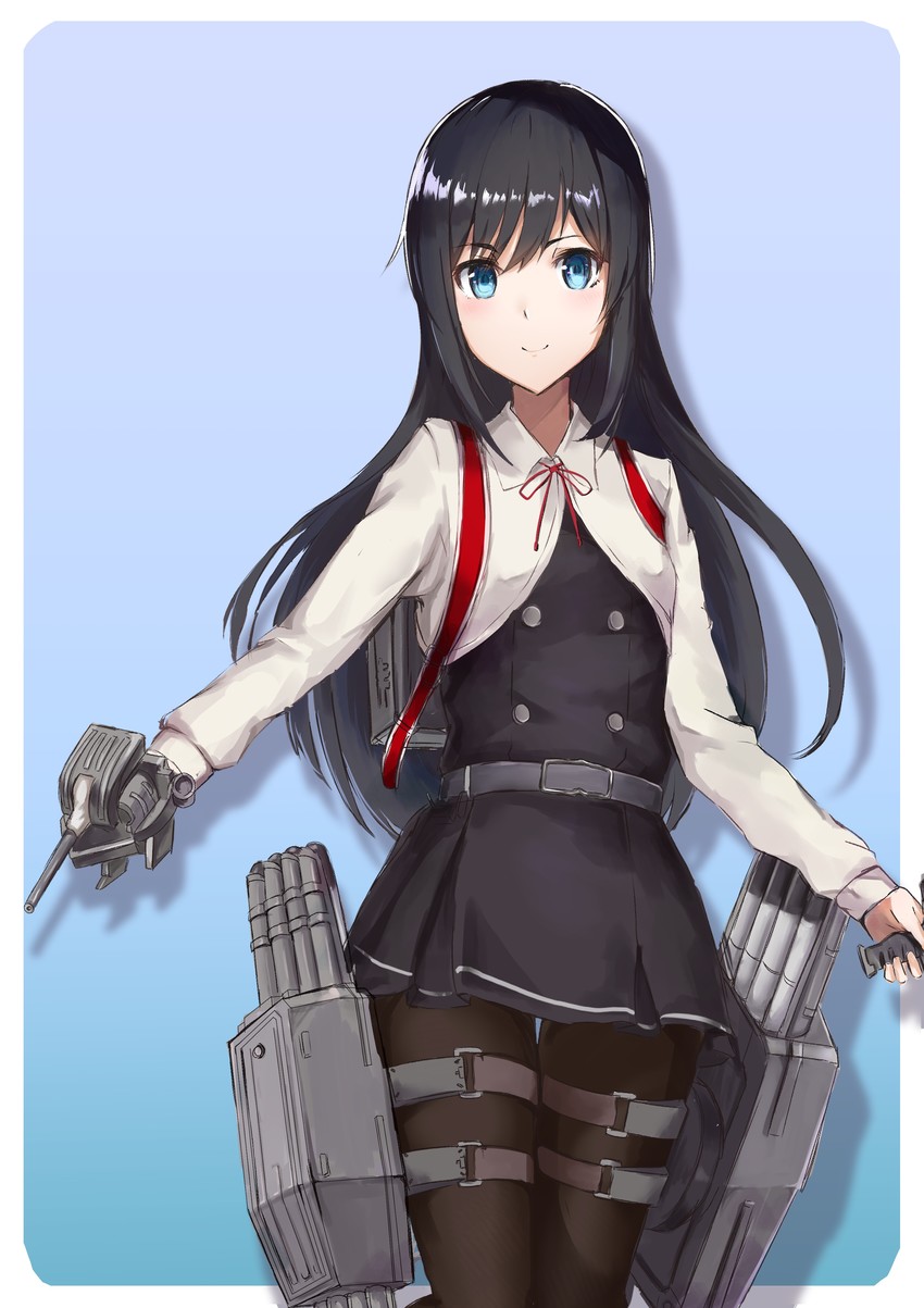 asashio and asashio kai ni (kantai collection) drawn by kagerou_(gigayasoma)