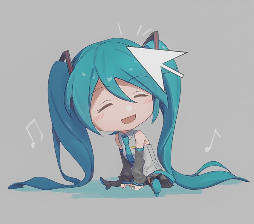 hatsune miku (vocaloid and 1 more) drawn by wounds404