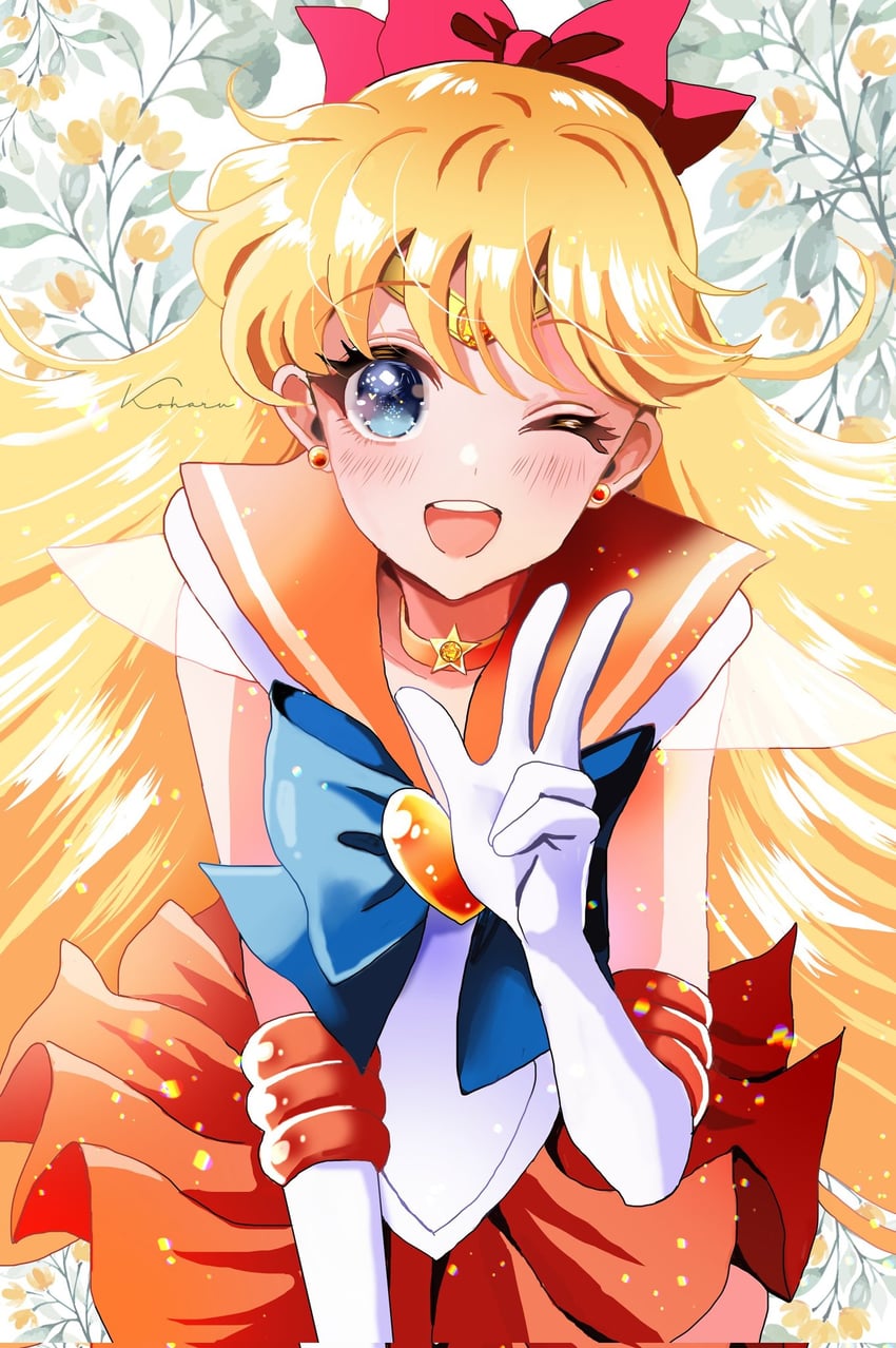 aino minako, sailor venus, and super sailor venus (bishoujo senshi sailor moon) drawn by koharumichi