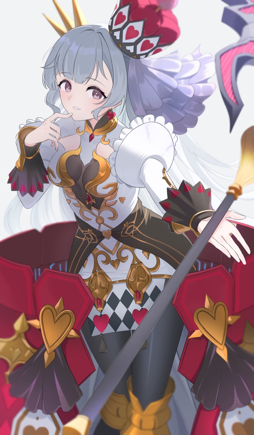 maliss <q> hearts crypter (yu-gi-oh!) drawn by heichi