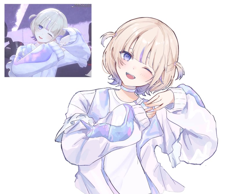 todoroki hajime (hololive and 1 more) drawn by howaito_10