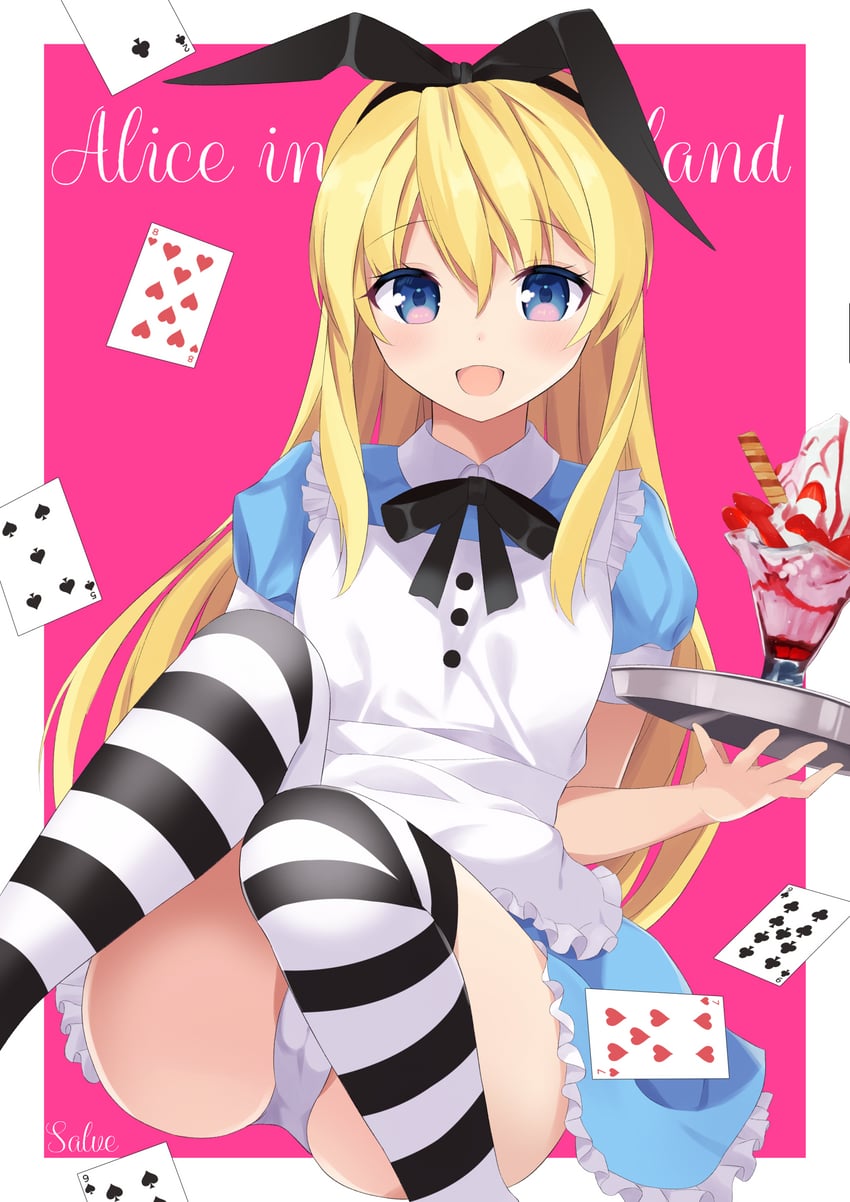 alice (alice's adventures in wonderland) drawn by salve_(lindasakura)