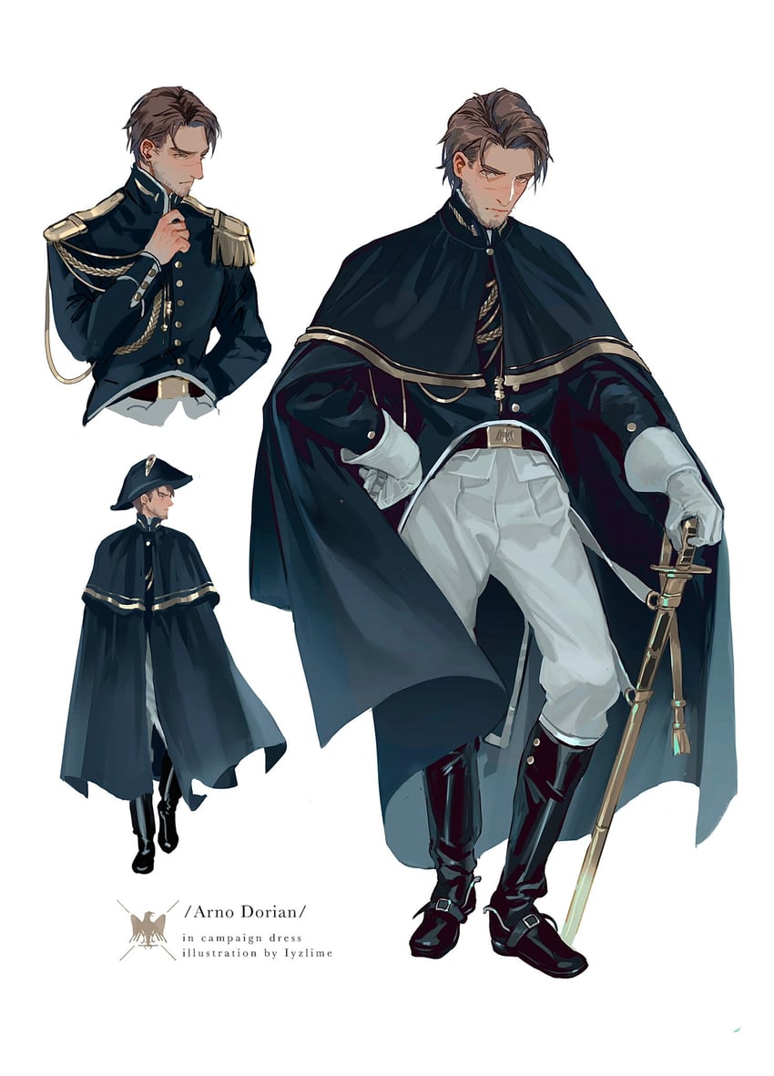arno dorian (assassin's creed and 1 more) drawn by iyzlime