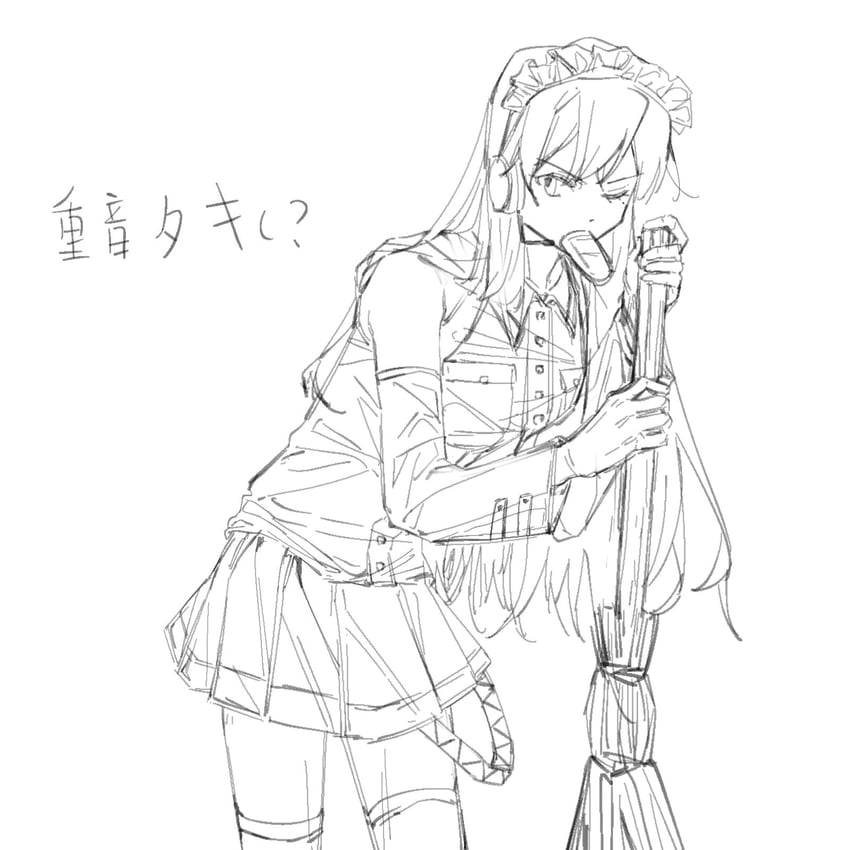 kasane teto and shiina taki (bang dream! and 2 more) drawn by feiyu30903448