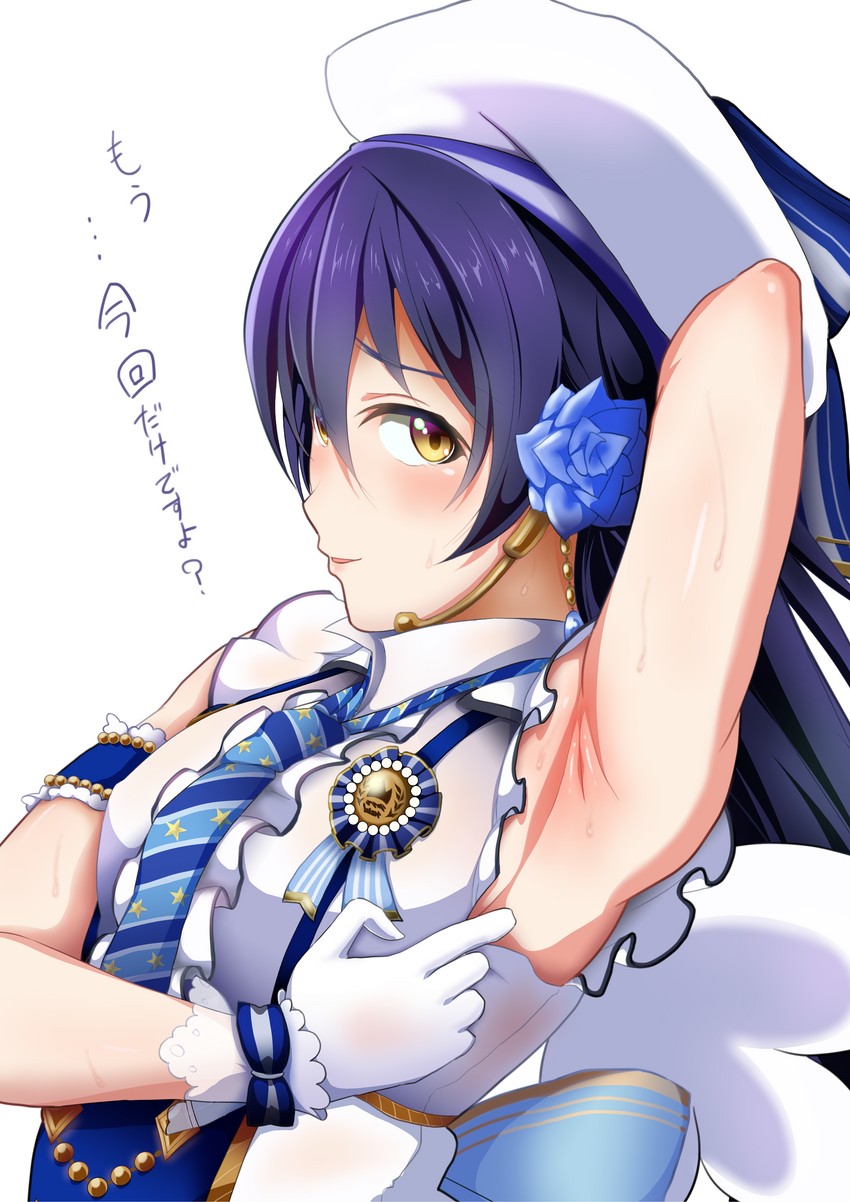 sonoda umi (love live! and 2 more) drawn by mun_(muuvu_uvuun)