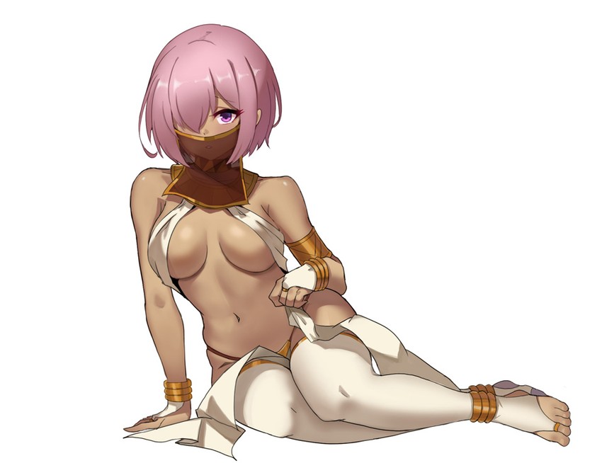 mash kyrielight (fate and 1 more) drawn by vococo