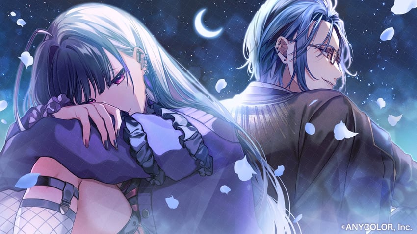 meloco kyoran and hex haywire (nijisanji and 1 more) drawn by kaburagi_(pnoir087)