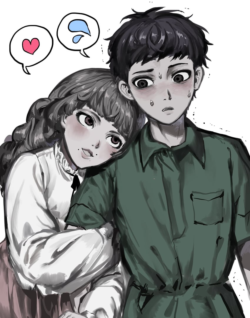 marina and levi (fear & hunger and 1 more) drawn by chira_fh
