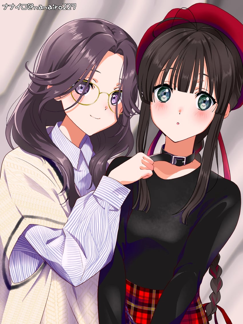 orihara sumika and yagami toa (22/7) drawn by nanairo_(nanairo227)