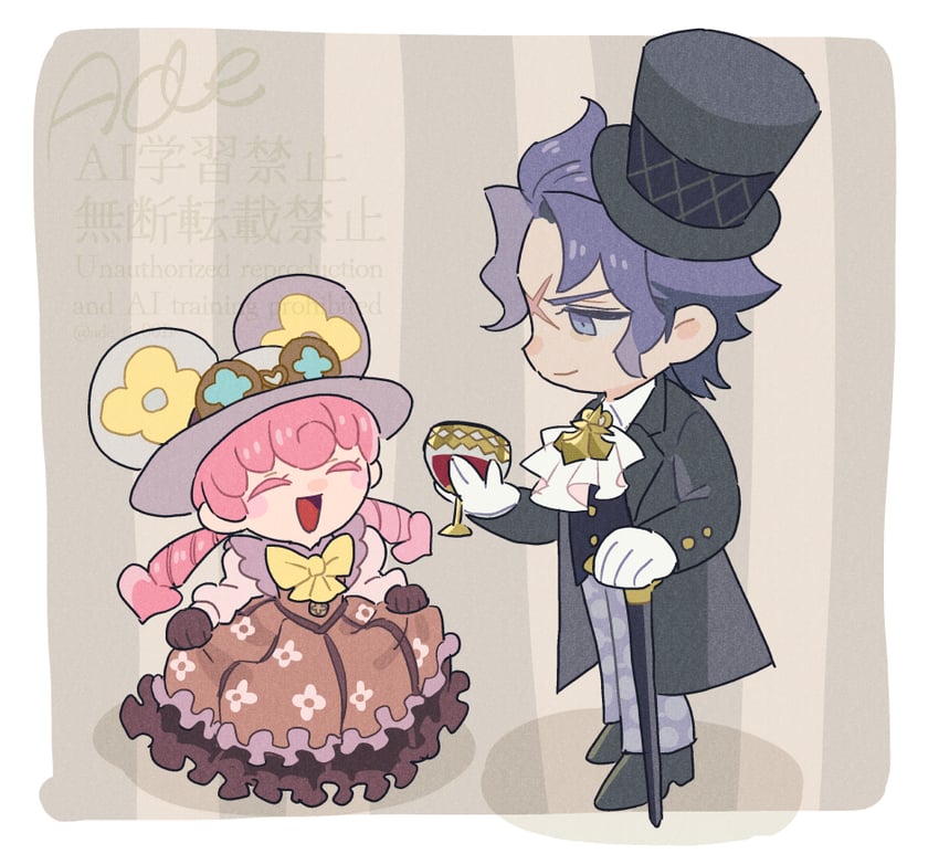 barok van zieks and iris wilson (ace attorney and 1 more) drawn by ade_ri_00b