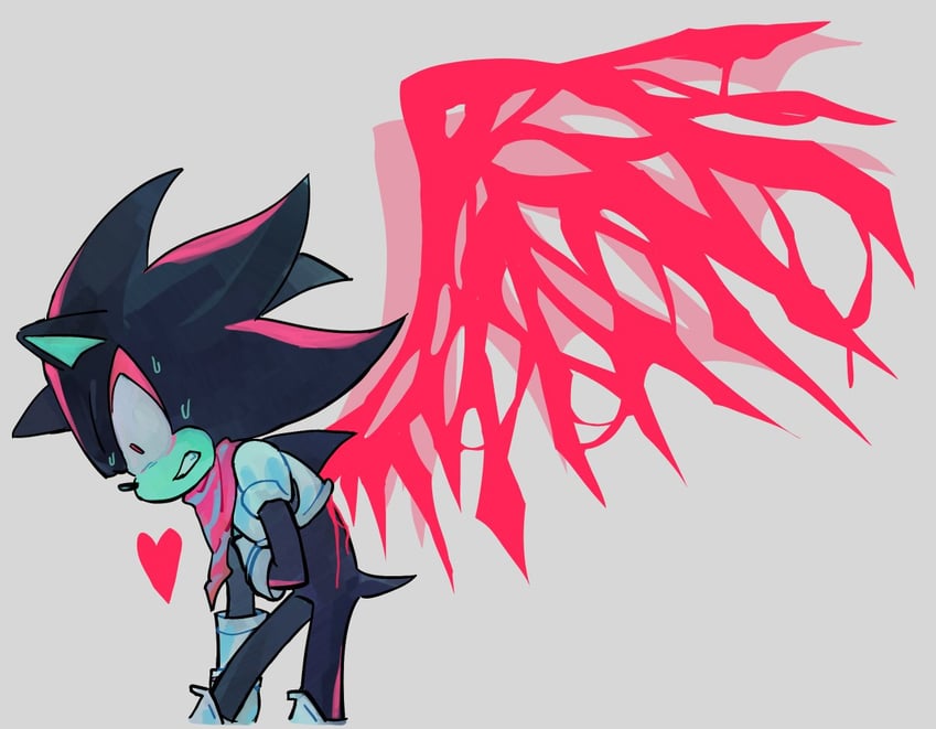 shadow the hedgehog, kris, and soul (sonic and 1 more) drawn by goomyloid