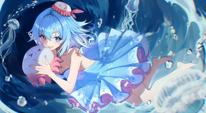 haiyi (synthesizer v and 1 more) drawn by zakkuri