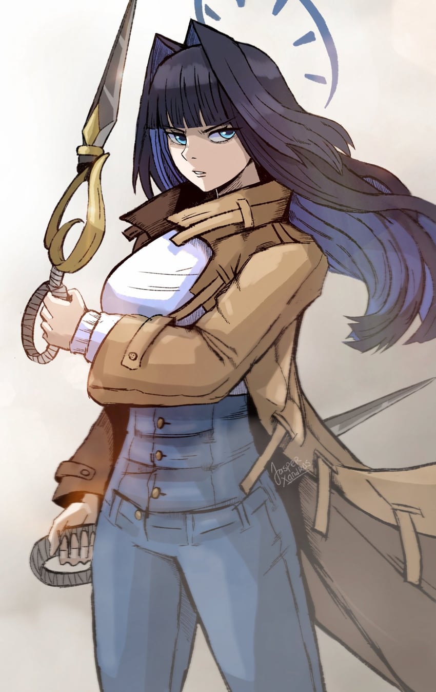 ouro kronii (hololive and 1 more) drawn by jasper_xandros