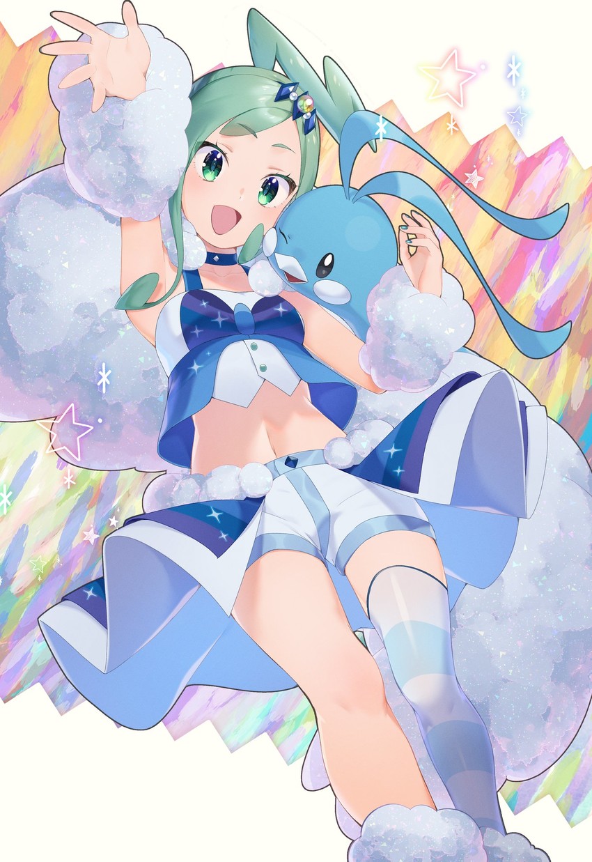 altaria and lisia (pokemon and 1 more) drawn by yupiteru