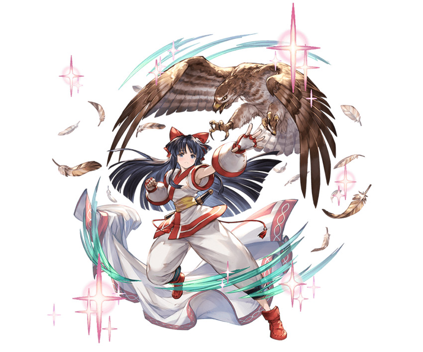 nakoruru and mamahaha (granblue fantasy and 1 more) drawn by minaba_hideo