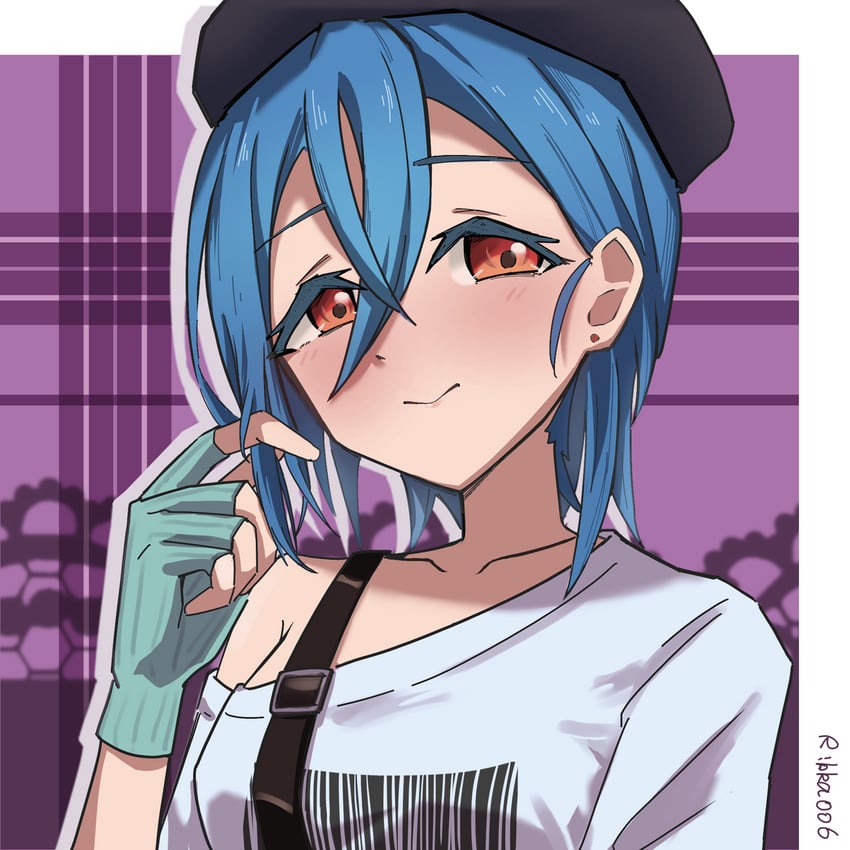 wakana shiki (love live! and 1 more) drawn by rikka006