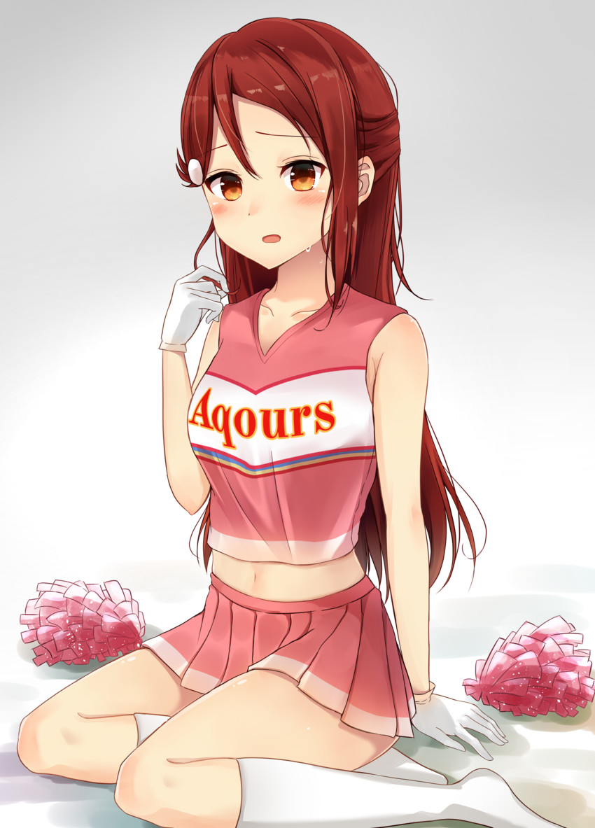 sakurauchi riko (love live! and 1 more) drawn by sonoko_neko