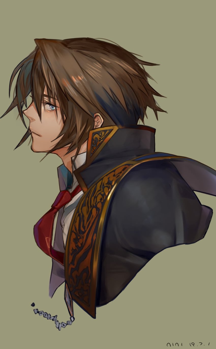 squall leonhart (final fantasy and 1 more) drawn by nini_tw99