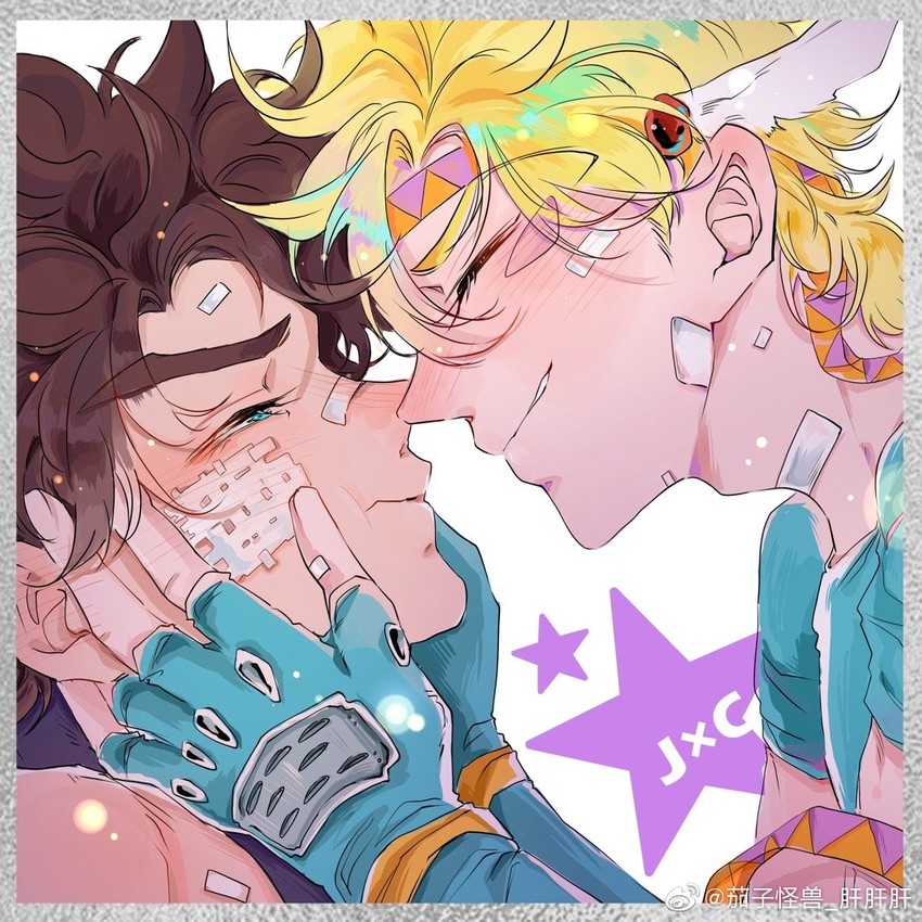 joseph joestar and caesar anthonio zeppeli (jojo no kimyou na bouken and 1 more) drawn by qiezi_guaishou