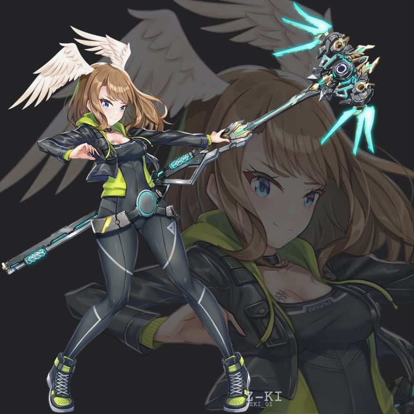 eunie (xenoblade chronicles and 1 more) drawn by z-ki