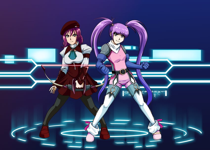 sophie and momo mizrahi (tales of and 3 more) drawn by tedbob84