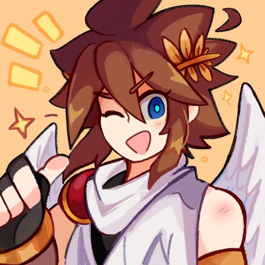 pit (kid icarus and 1 more) drawn by homriette