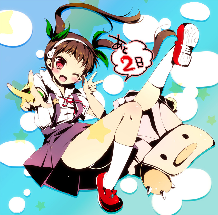 hachikuji mayoi (monogatari) drawn by hisama_kumako