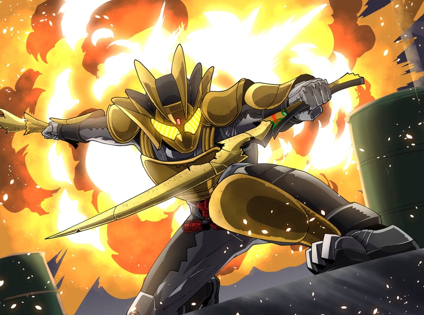 kamen rider gavv (kamen rider and 1 more) drawn by amakawa_mayu