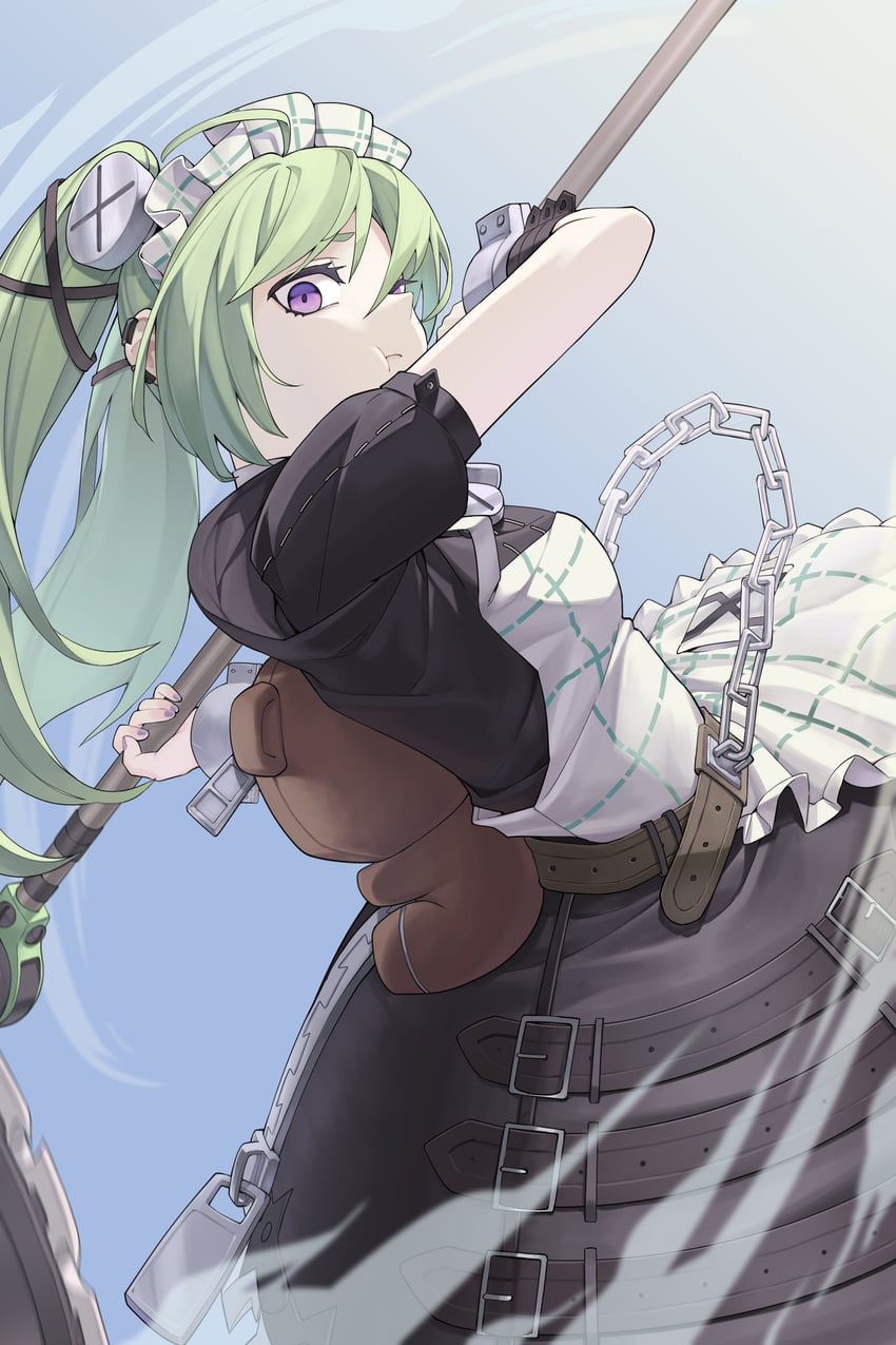 corin wickes (zenless zone zero) drawn by police_riot_(artist)