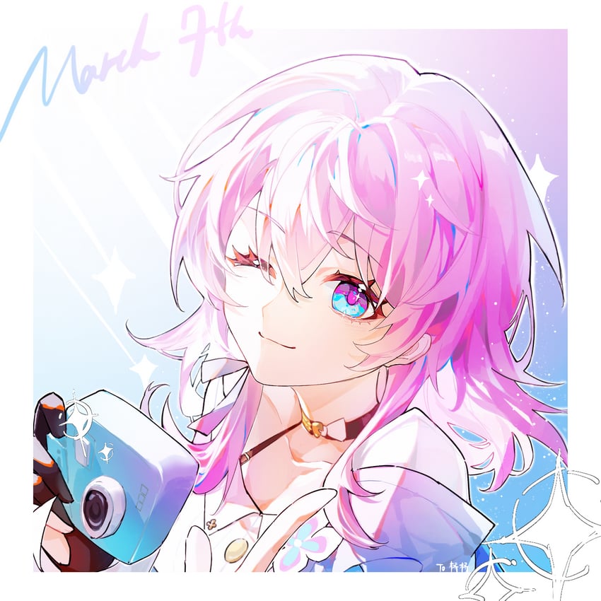 march 7th (honkai and 1 more) drawn by youye139