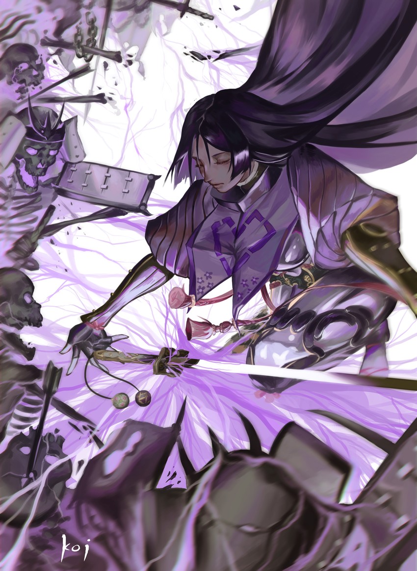 minamoto no raikou (fate and 1 more) drawn by koiswag