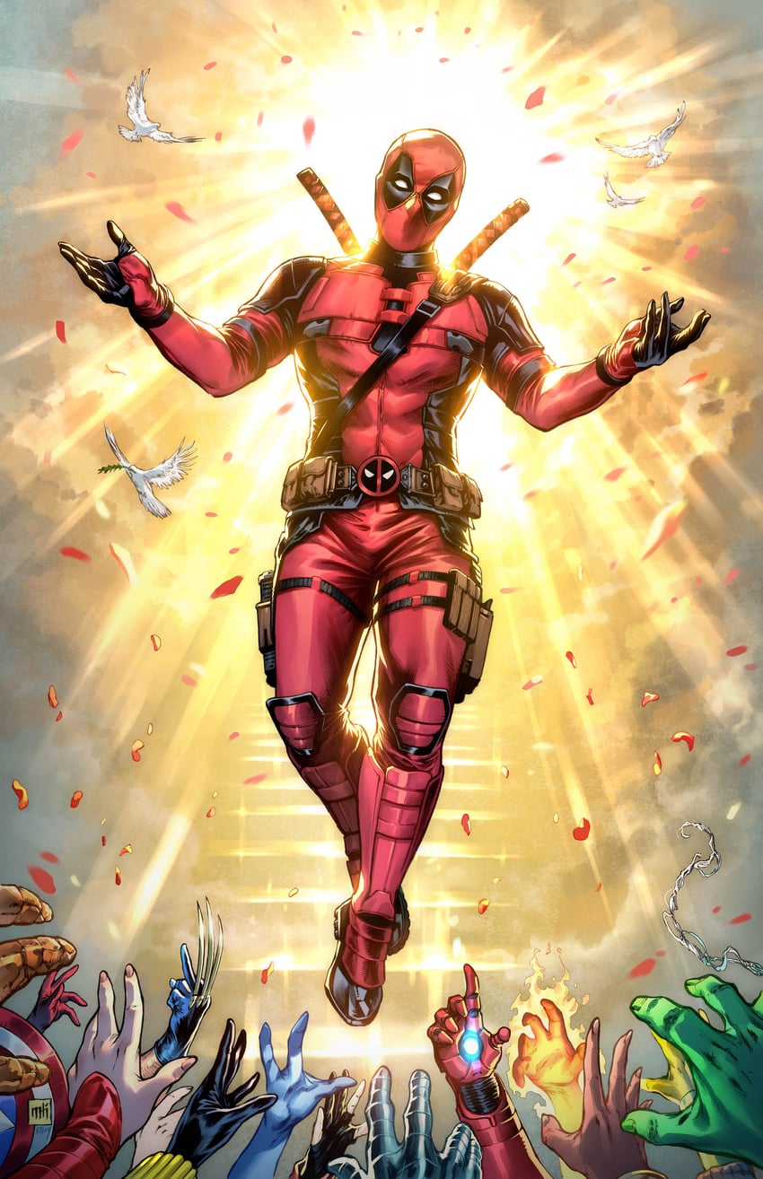 wolverine, deadpool, spider-man, captain america, iron man, and 11 more (marvel and 5 more) drawn by mike_krome